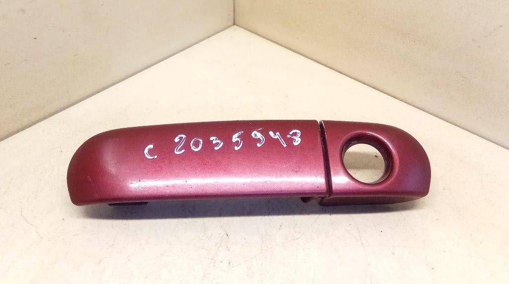 ручка крышки багажника Mitsubishi Colt 6 поколение (Z20/Z30) 2005, 1.1 л., 3A91, бензин, МКПП, красный, хетчбэк 5 дв., передний привод, 5810A015XA - фото №1