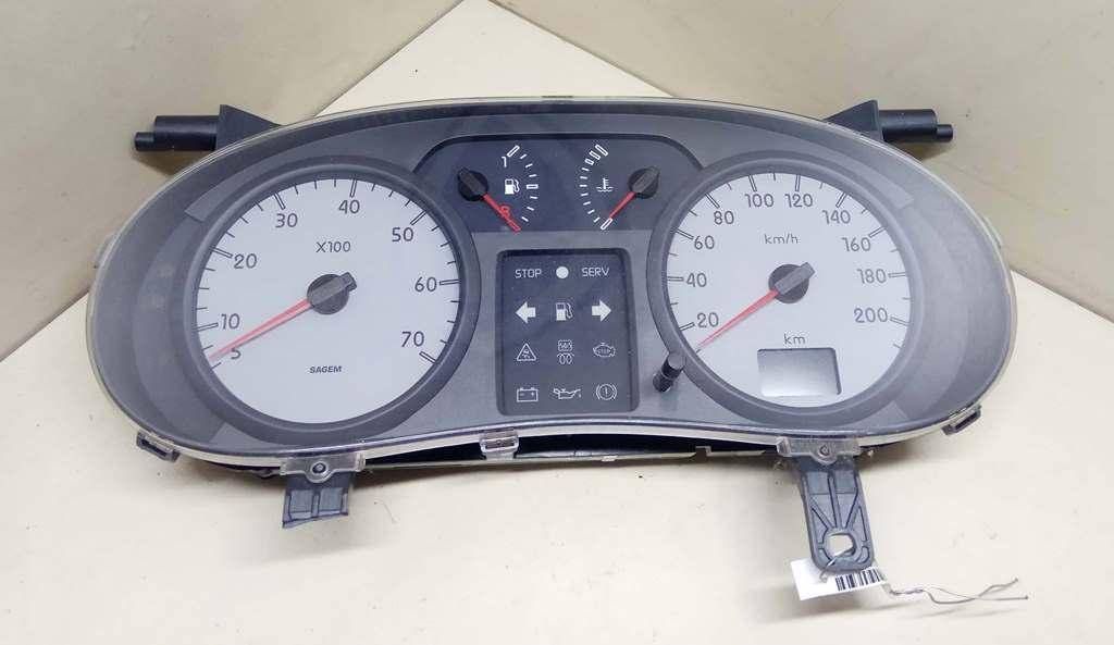щиток приборов (приборная панель) Renault Kangoo 1 поколение 2003, 1.5 л., дизель, 5МКПП, серебристый, фургон, передний привод, 8200176652, 216717653 - фото №1
