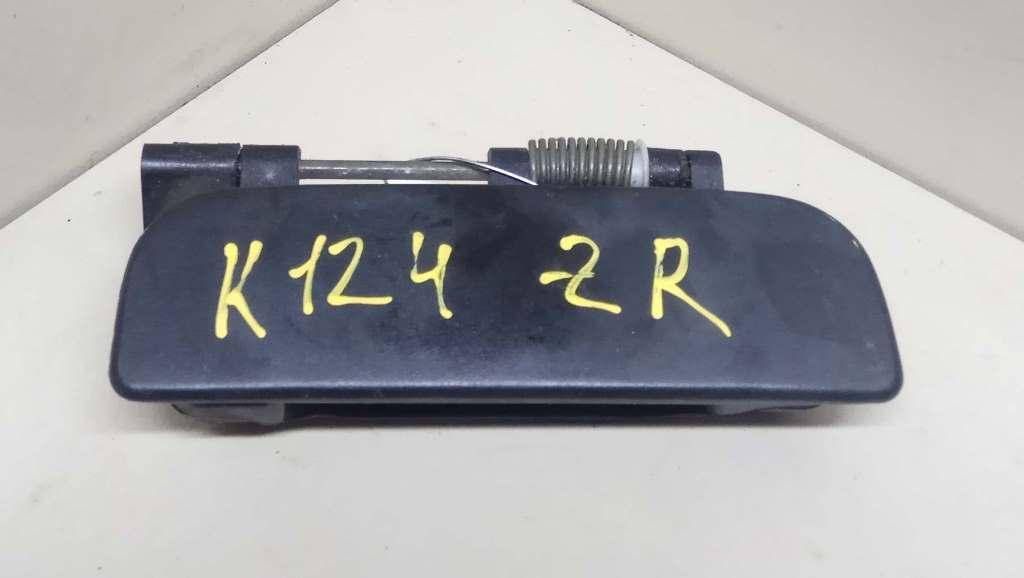 ручка наружная задняя правая Suzuki Wagon R 1 поколение 1999, 1.0 л., i, K10A, бензин, 5МКПП, серебристый, передний привод, 82810-50F0 - фото №1