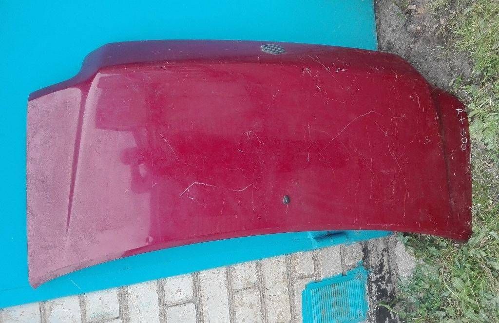капот Suzuki Wagon R 1 поколение 1999, красный, 57300-75F00 - фото №1