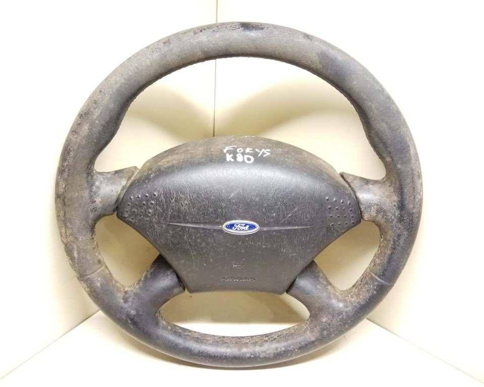 руль Ford Focus 1 поколение 2000, 1.8 л., дизель, 5МКПП, белый, универсал, передний привод, 1145903, 1142444 - фото №1