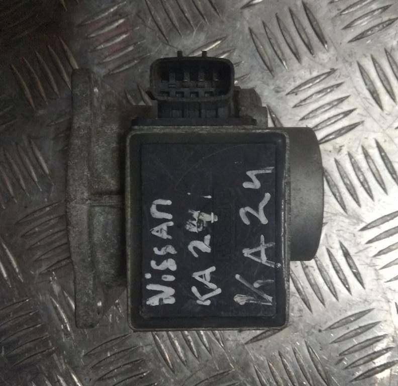 расходомер воздуха Nissan Prairie M11 1994, 2.4 л., i, бензин, 22680D9001, JA36605 - фото №1