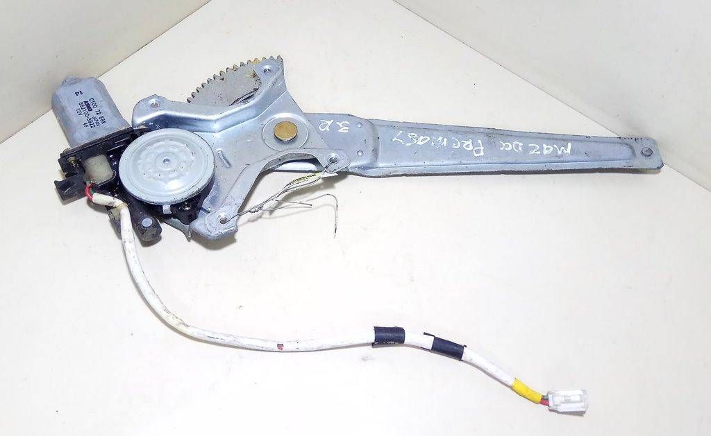 стеклоподъемник электрический задний правый Mazda Premacy 1 2000, 862100-3922, ASMO, C1007258X - фото №1