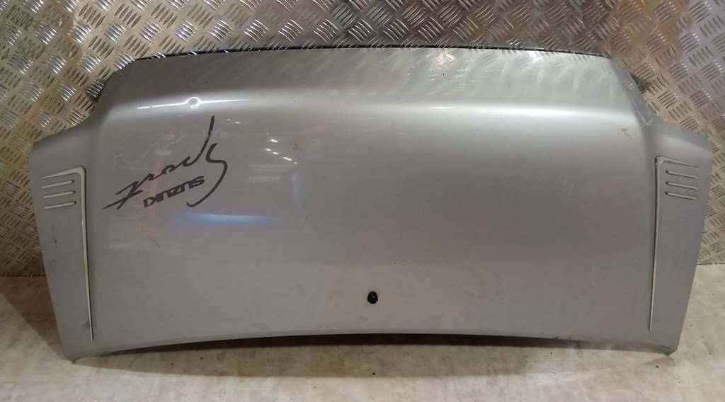 капот Suzuki Wagon R 1 поколение 1999, 1.0 л., i, K10A, бензин, 5МКПП, серебристый, передний привод, 57300-75F00 - фото №1