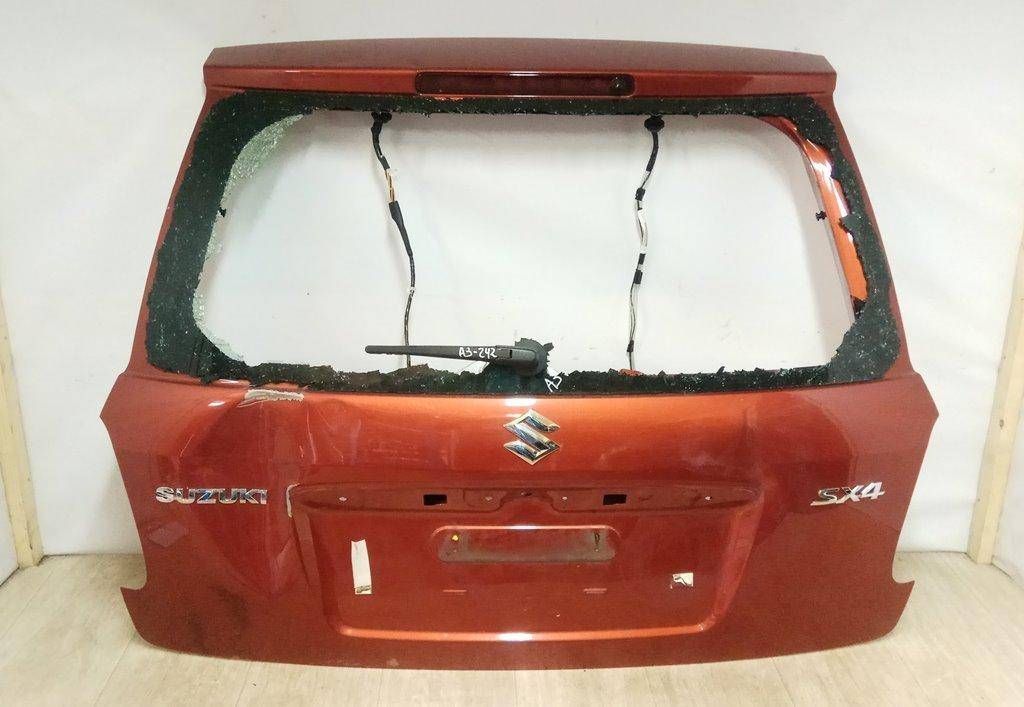 крышка багажника (дверь 3-5) Suzuki SX4 1 поколение 2006, красный, 6910079J00 - фото №1