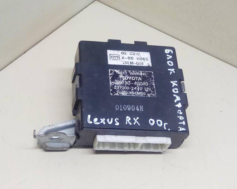 блок комфорта Lexus RX 1 поколение 2000, 010904H, 89730-48010 - фото №1