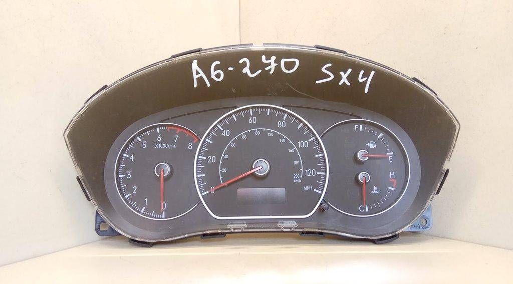 щиток приборов (приборная панель) Suzuki SX4 1 поколение 2007, 1.6 л., i, бензин, 34110-79J10 - фото №1