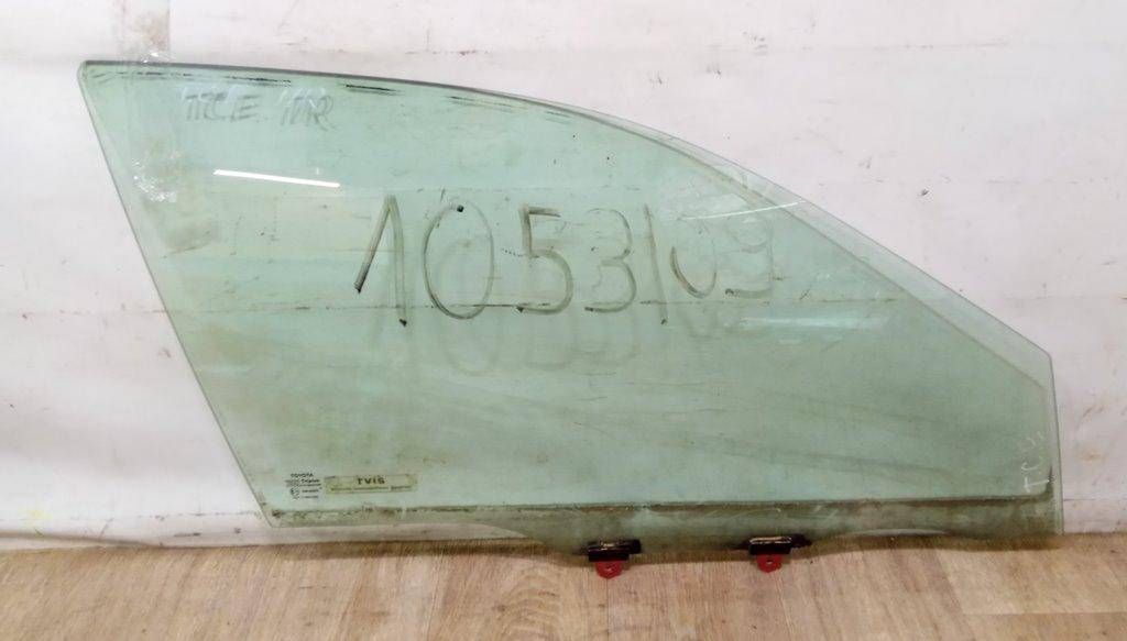 стекло двери передней правой Toyota Carina E 1 поколение T190 1996, 43R-00003 - фото №1