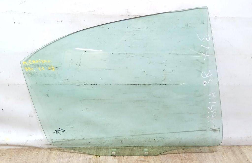 стекло двери задней правой Mitsubishi Carisma 1 поколение 1999, хетчбэк 5 дв., 43R-000929 - фото №1