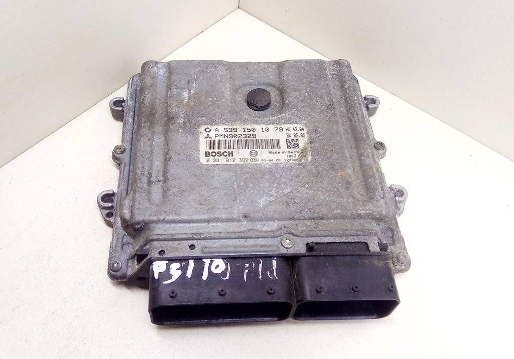 блок управления двигателем Mitsubishi Colt 6 поколение (Z20/Z30) 2007, 1.5 л., i, дизель, BOSCH, A6391501079, 0281012392 - фото №1