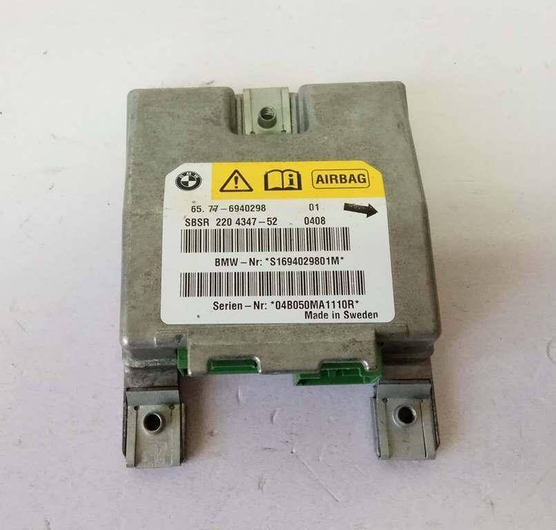 блок AirBag BMW 5 серия E60/E61 2004, 2.5 л., i, M54 B25 (256S5), бензин, АКПП, серый, седан, задний привод, 65776940298 - фото №1