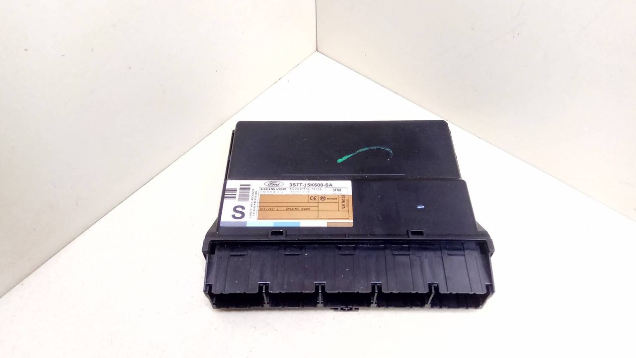 Блок управления BCM (Body Control Module) Ford Mondeo 3 поколение 2003, 2.0 л., TDCi, дизель, 5МКПП, серебристый, хетчбэк 5 дв., передний привод, 3S7T-15K600-SA, 5WK48751BT83SA, 3F08, S, SIEMENS, 5WK48883 - фото №1