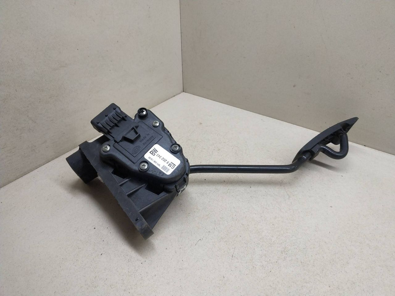 педаль Opel Zafira B 2006, HELLA, GM, 9202343, 6PV00811500 - фото №1