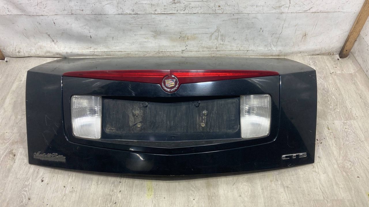 крышка багажника (дверь 3-5) Cadillac CTS 1 поколение 2004, 3.6 л., i, LY7, бензин, АКПП, чёрный, седан, задний привод, 19120524