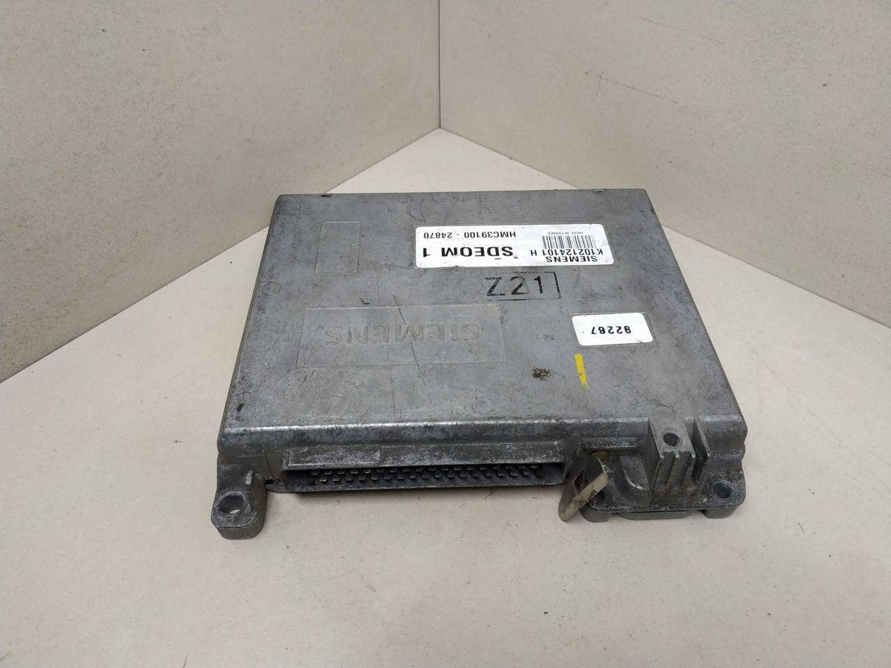 блок управления двигателем Honda Civic 8 поколение 2006, 1.5 л., бензин, SIEMENS, SDEOM1, HMC39100-24870, K102124101H - фото №1