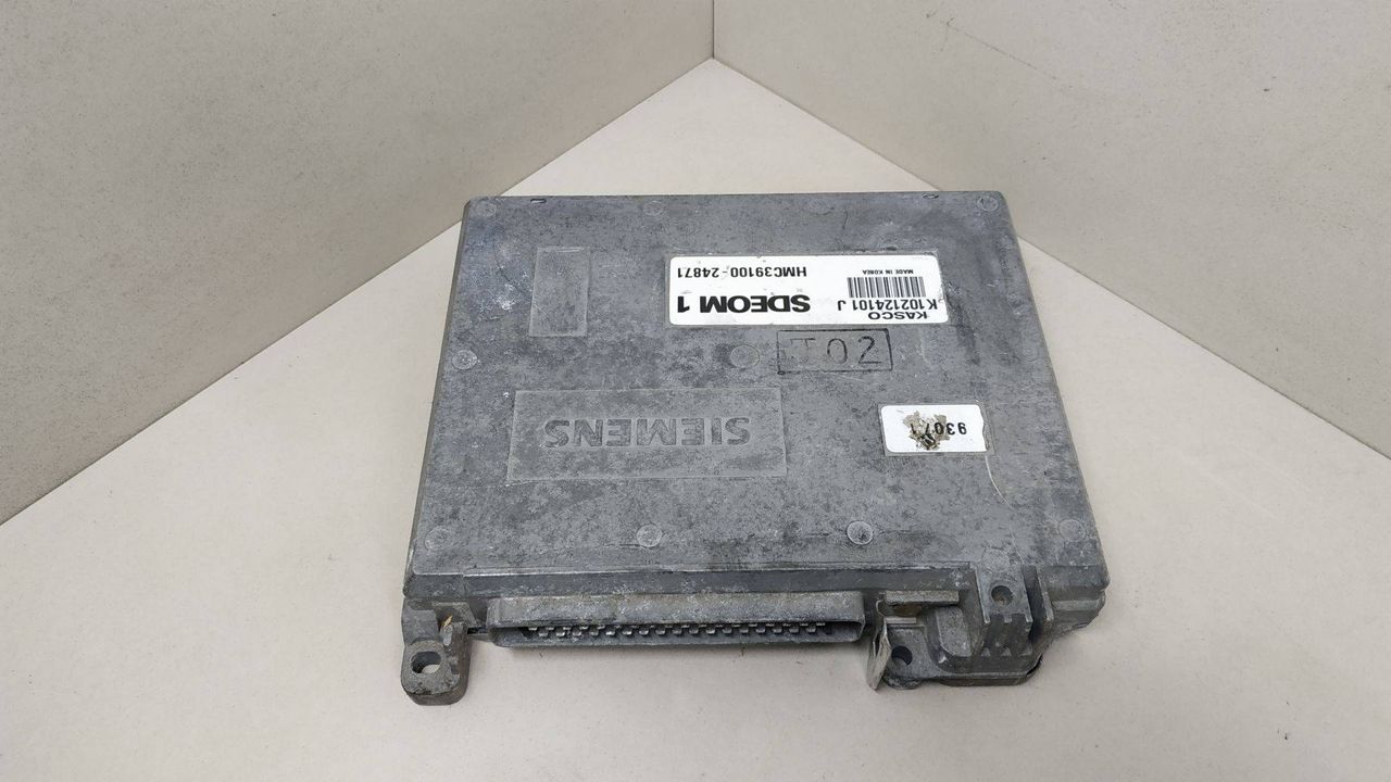 блок управления двигателем Hyundai Lantra J1 1992, 1.5 л., SDEOM1, HMC39100-24871, KASCO, K102124101J - фото №1