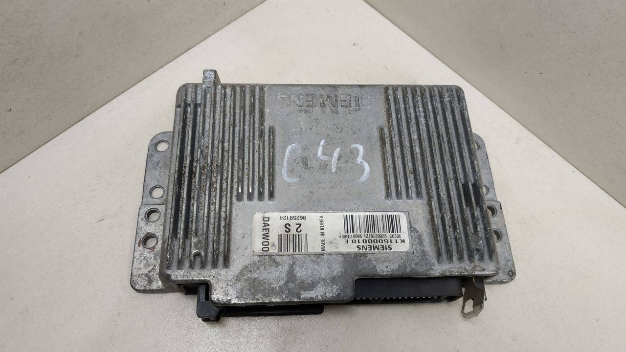 блок управления двигателем Daewoo Matiz M300 2009, SIEMENS, 96259124, K115000010E - фото №1