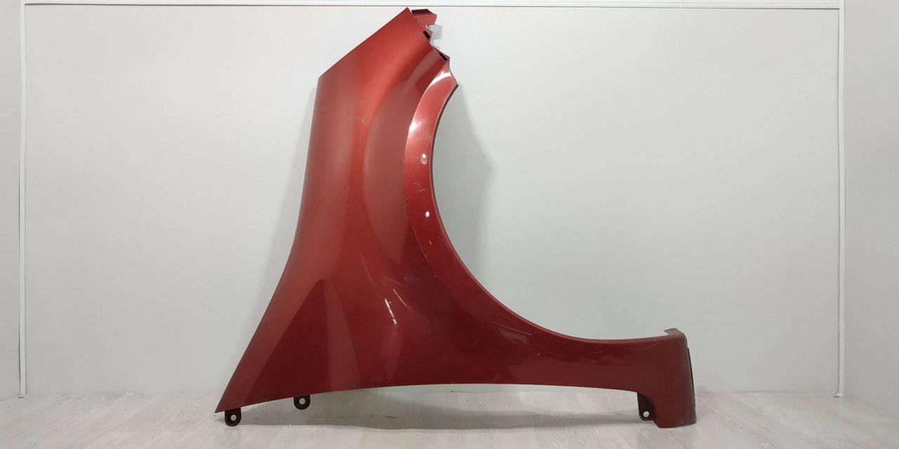 крыло переднее правое Renault Modus 1 поколение JP0J 2004, 1.4 л., i, K4J 770, бензин, 5МКПП, красный, хетчбэк 5 дв., передний привод, 8200098310D - фото №1