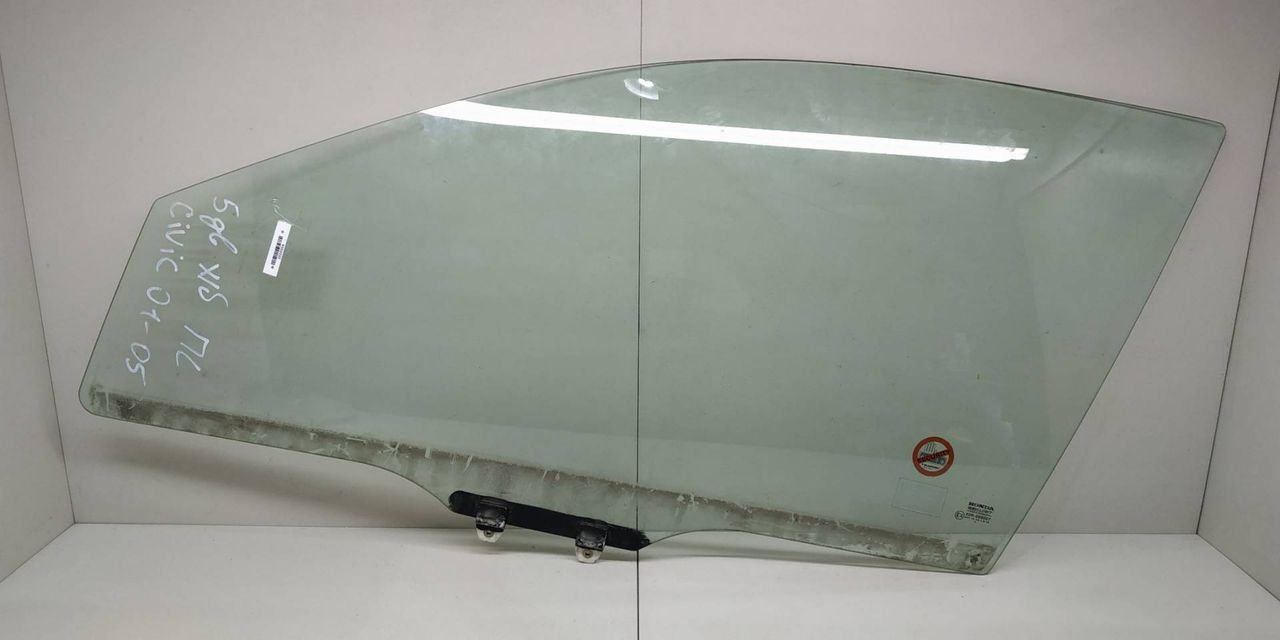 стекло двери передней левой Daewoo Kalos 1 поколение 2004, хетчбэк 5 дв. - фото №1