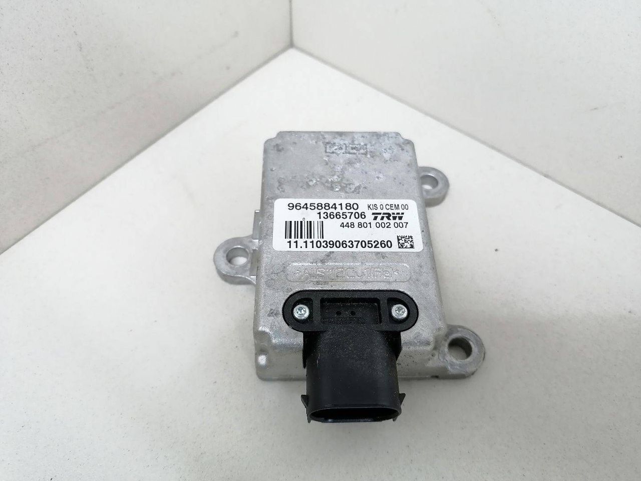 Блок управления ABS/ESP Peugeot 407 1 поколение 2006, 1.6 л., HDi, 9HY (DV6TED4), дизель, МКПП, серый, передний привод, 9645884180, 13665706, 448801002007 - фото №1