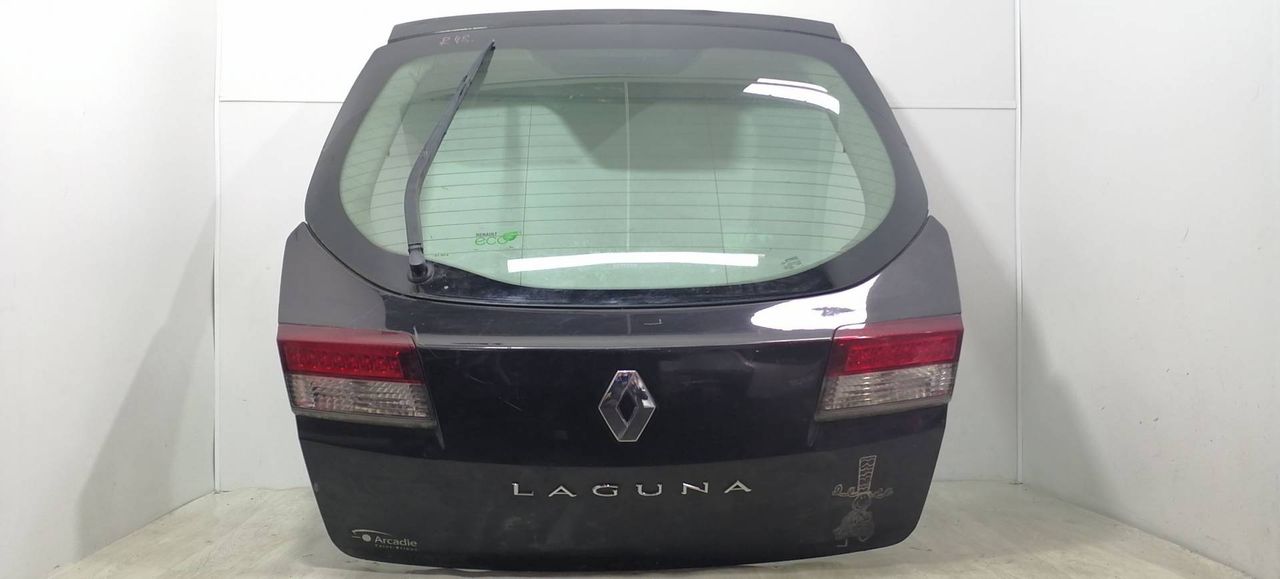 крышка багажника (дверь 3-5) Renault Laguna 3 поколение BT0A 2009, 1.5 л., DCi, K9K 780, дизель, 6МКПП, серый, хетчбэк 5 дв., передний привод, 901220001R, 903140001R, 265590001R, 265540001R - фото №1