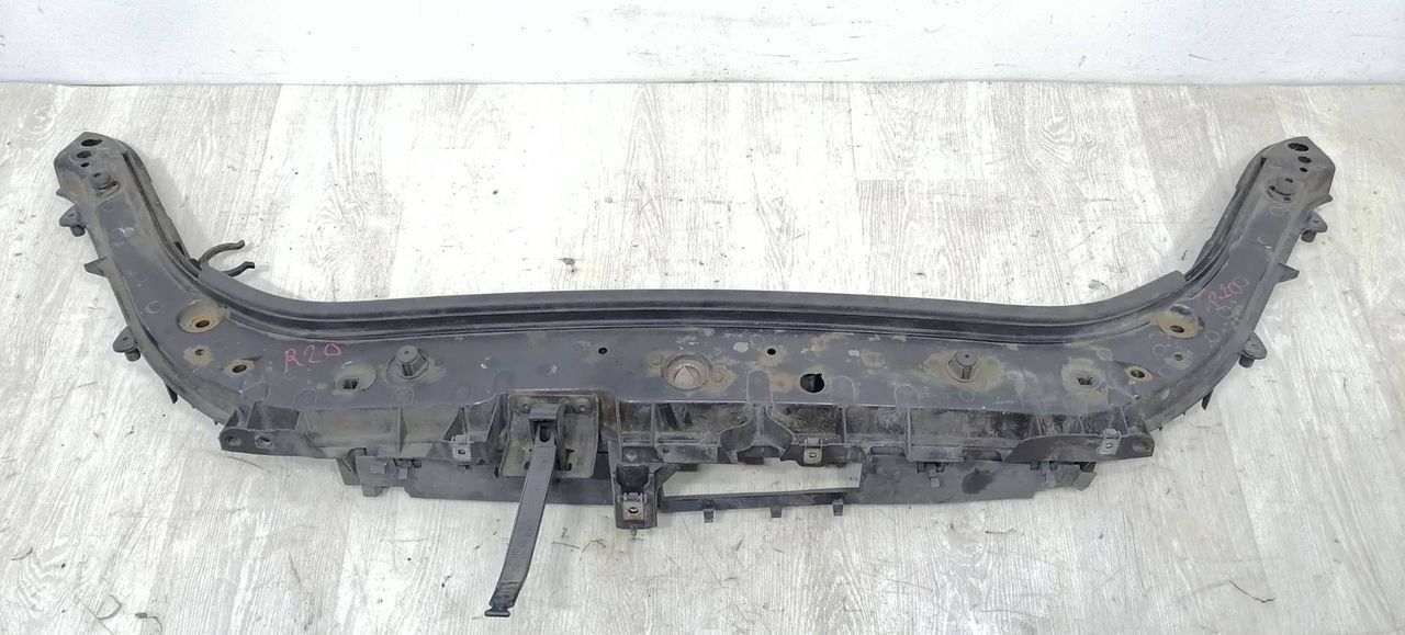 передняя панель крепления облицовки (телевизор) Renault Scenic 2 поколение JM0G 2005, 1.9 л., DCi, F9Q 812, дизель, 6МКПП, серый, минивэн, передний привод, 8200140478 - фото №1