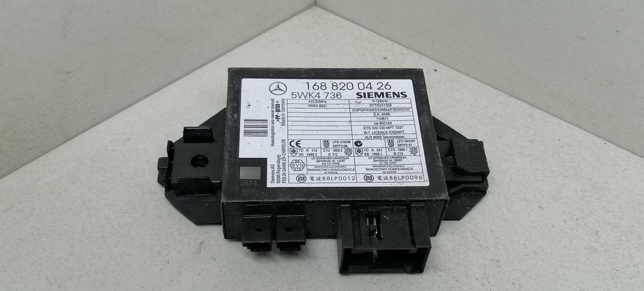 Иммобилайзер Mercedes-Benz A-Класс W168 1999, 5WK4736, 1688200426 - фото №1