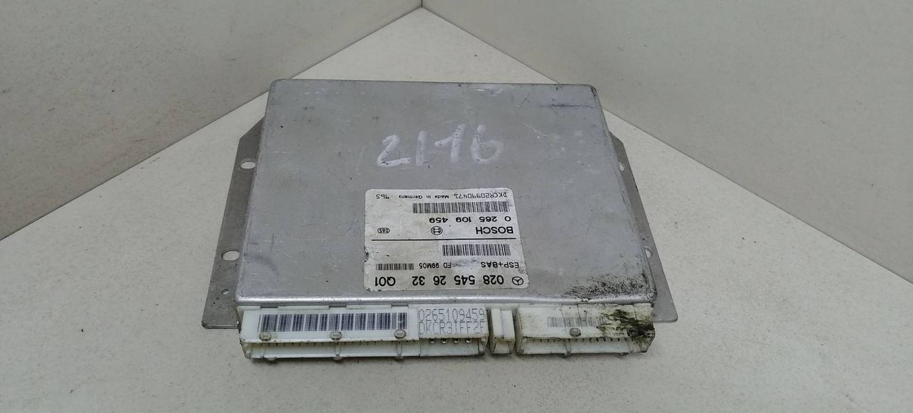 Блок управления ABS/ESP Mercedes-Benz A-Класс W168 1999, BOSCH, 0285452632, 0265109459 - фото №1