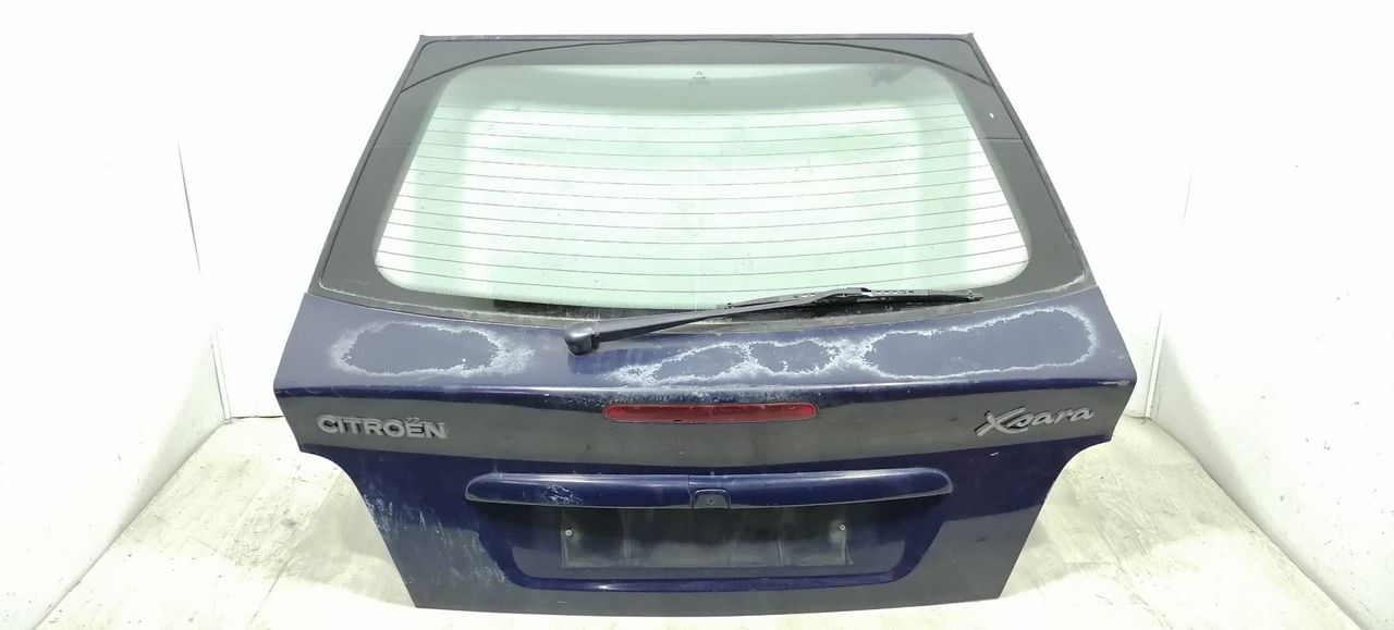 крышка багажника (дверь 3-5) Citroen Xsara 1 поколение 1998, 1.9 л., D, DJY (XUD9A), дизель, 5МКПП, синий, хетчбэк 5 дв., передний привод, 8701P4 - фото №1