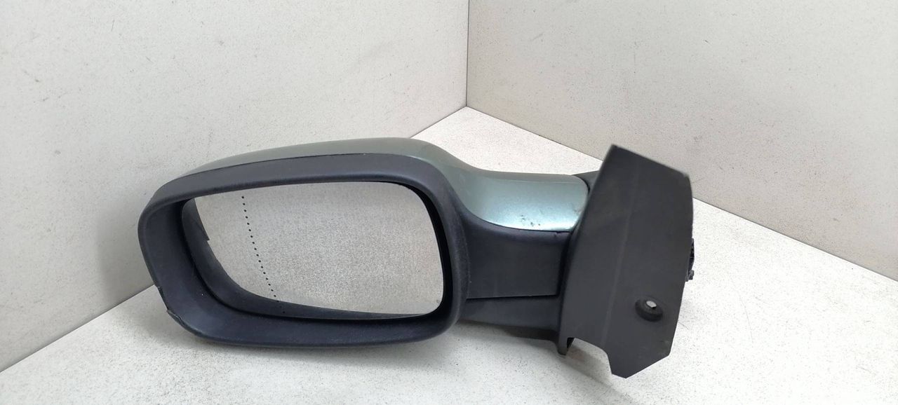зеркало наружное левое Renault Scenic 2 поколение 2005, 1.9 л., DCi, дизель, 5МКПП, зелёный, минивэн, передний привод, E90111261127, 7701474454 - фото №1