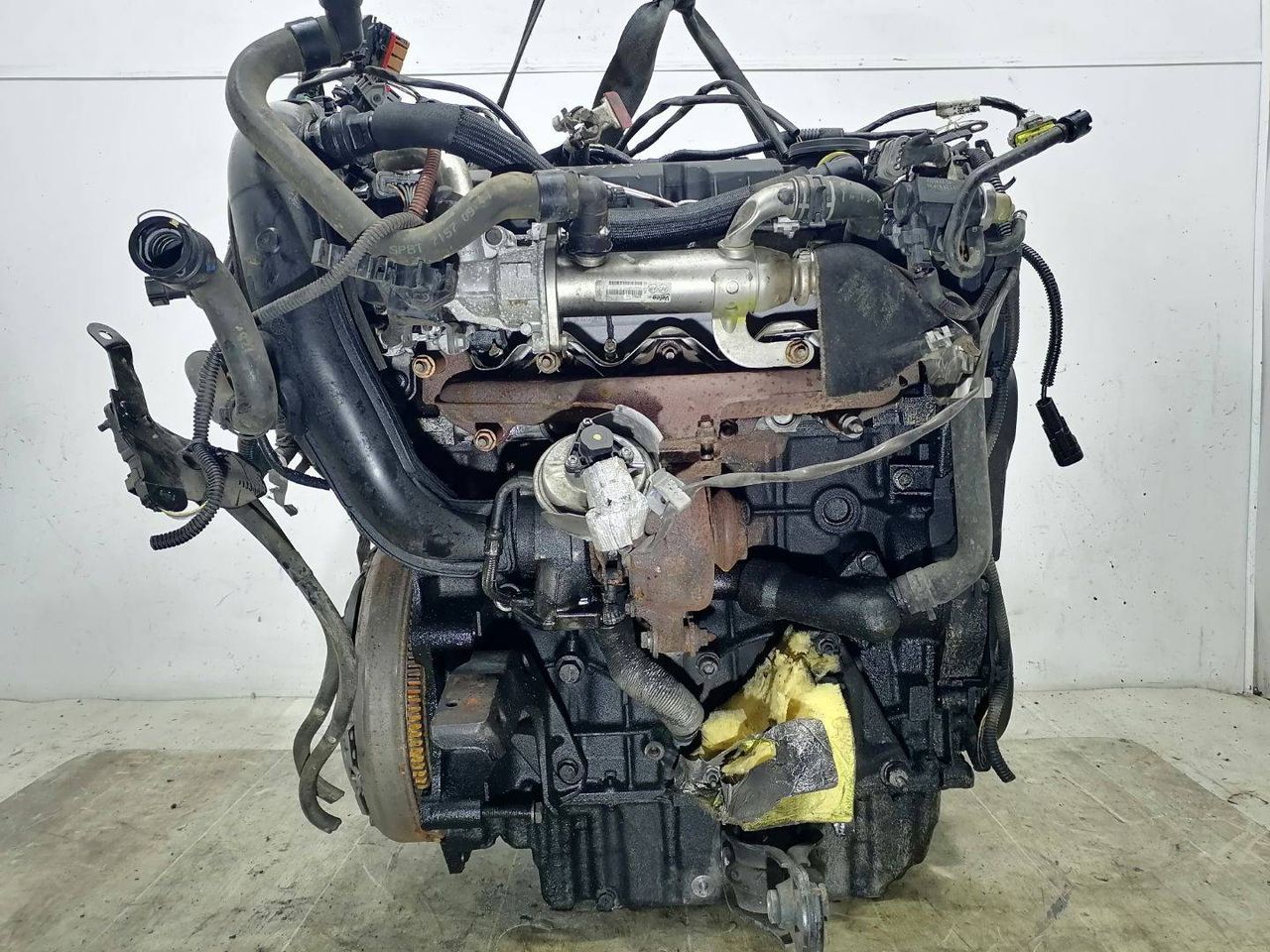 двигатель Peugeot 407 1 поколение 2007, 2.0 л., HDi, дизель, 6МКПП, синий, универсал, передний привод, PSARHR, 10DYUK - фото №1