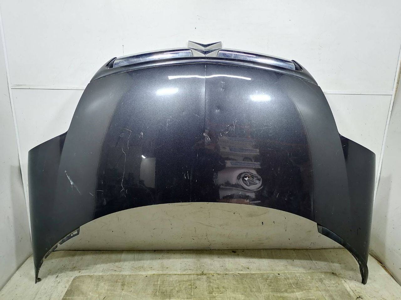 капот Citroen C8 1 поколение 2007, 2.0 л., HDi, дизель, 6МКПП, серый, минивэн, передний привод, 7901N3 - фото №1