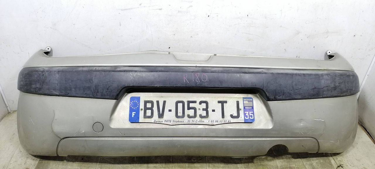 бампер задний Peugeot 1007 1 поколение 2005, 1.4 л., HDi, 8HZ (DV4TD), дизель, 5МКПП, серебристый, хетчбэк 3 дв., 7410V9 - фото №1