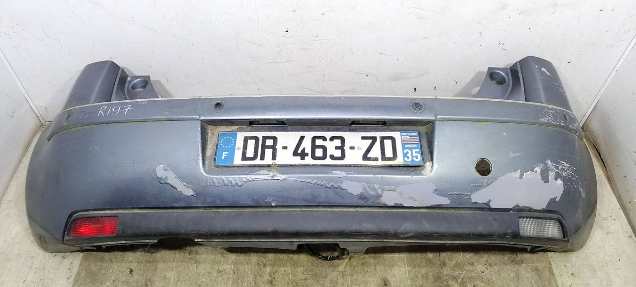 бампер задний Citroen C4 1 поколение 2005, 2.0 л., i, RFJ (EW10A), бензин, АКПП, т.серый, хетчбэк 5 дв., передний привод, 7401GS - фото №1
