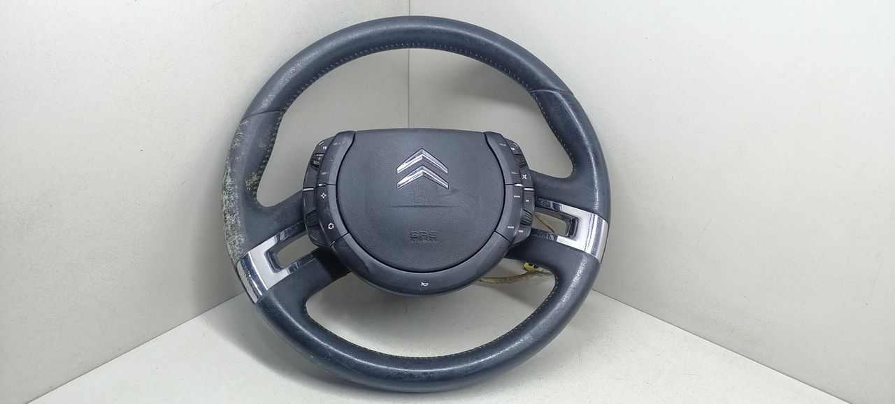 подушка безопасности водителя Citroen C4 Grand Picasso 1 поколение 2007, 1.6 л., HDi, 9HZ (DV6TED4), дизель, 5МКПП, минивэн, передний привод, 96866504ZD, 34064106A - фото №1