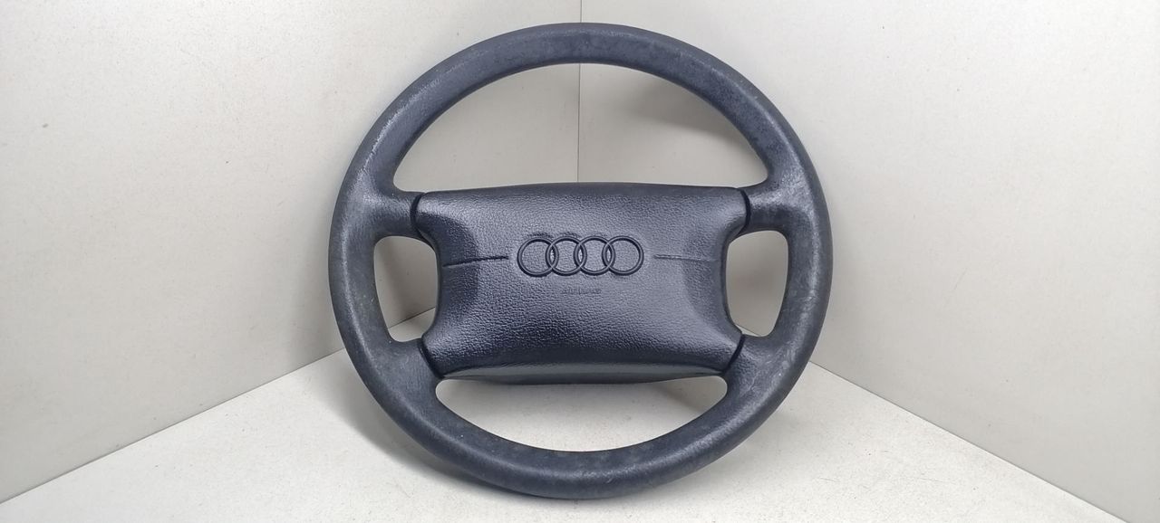 подушка безопасности водителя Audi A4 B5 1996, 1.9 л., TDi, AHU, дизель, 5МКПП, зелёный, седан, 4A0880201D - фото №1