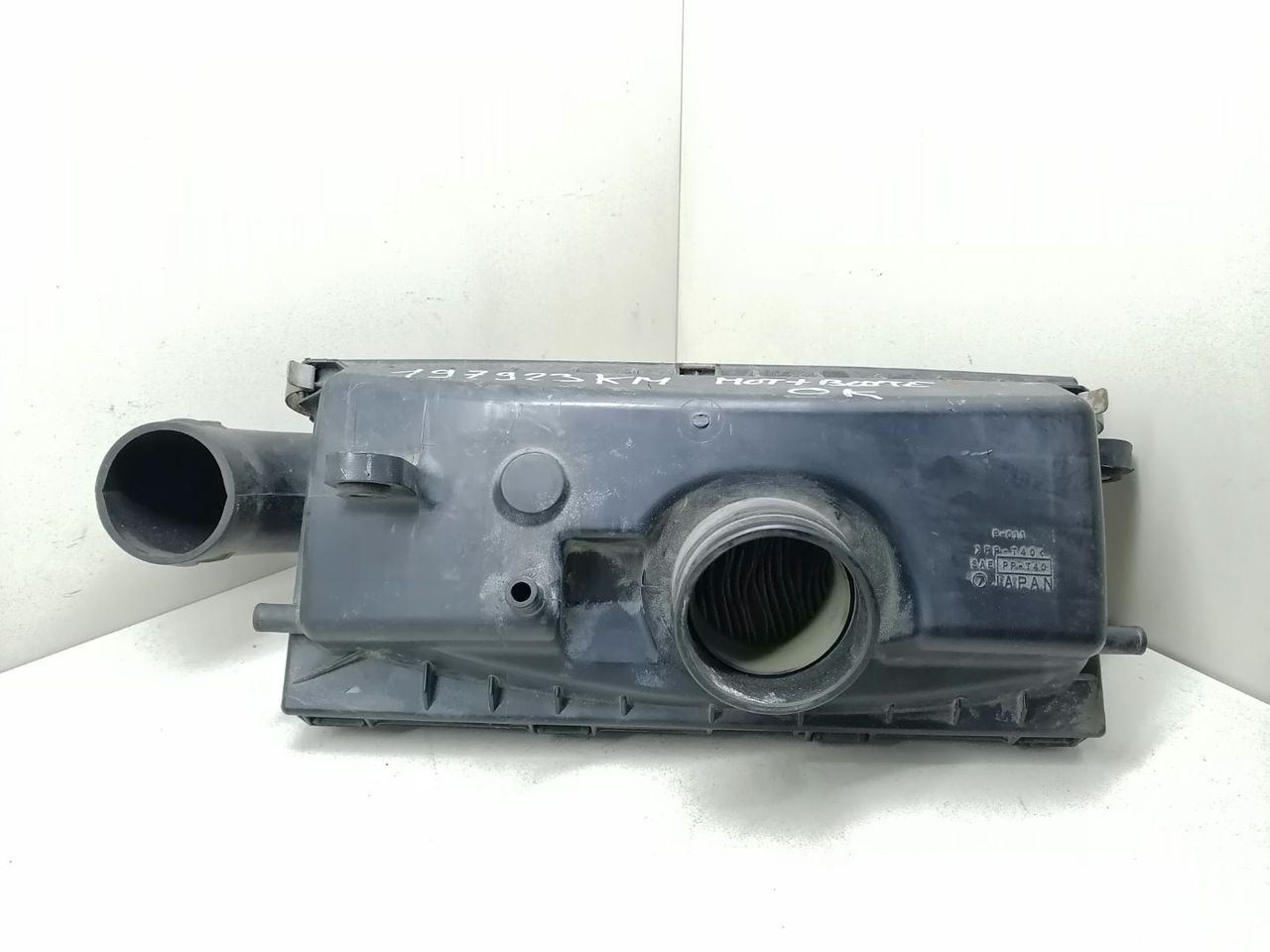 корпус воздушного фильтра Subaru Outback 2 поколение BH9 2002, 2.5 л., i, бензин, АКПП, зеленый, универсал, полный привод, 16520AA032 - фото №1