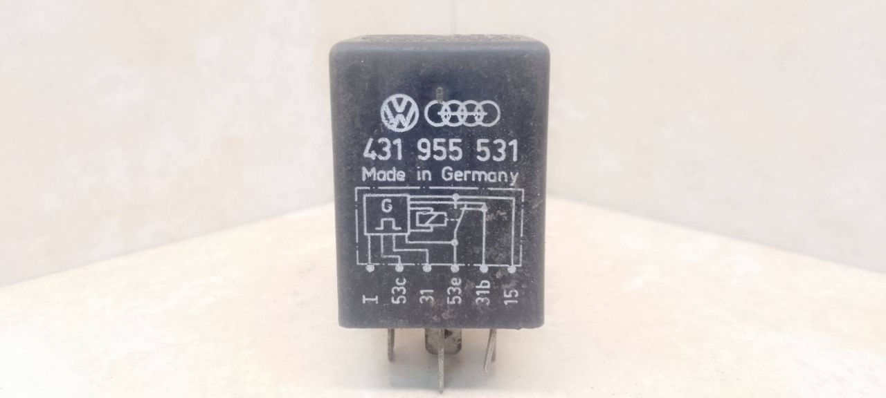 реле стеклоочистителей Audi 80 B4 1994, 431955531, 003620-01 - фото №1