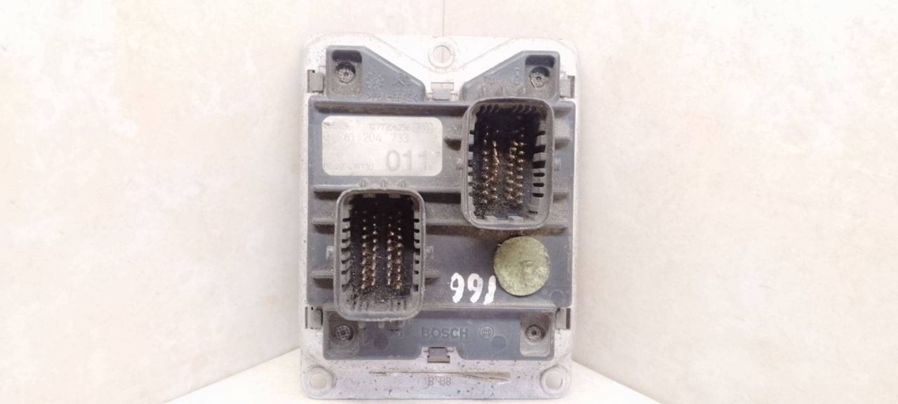 блок управления двигателем Alfa Romeo 166 1 поколение 2003, 2.0 л., бензин, BOSCH, 0261204733, 1277356256, 00465419330 - фото №1