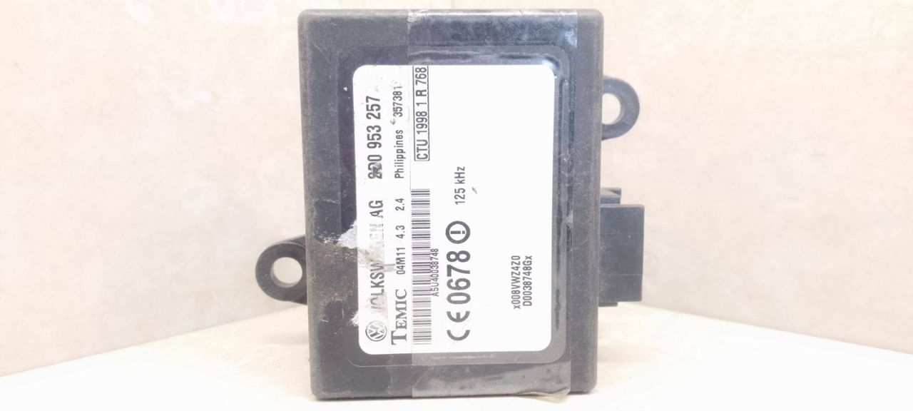Иммобилайзер Volkswagen LT 2 поколение 2000, 2.5 л., дизель, TEMIC, 2D0953257, 04M11, A5U40038748, 357381 - фото №1