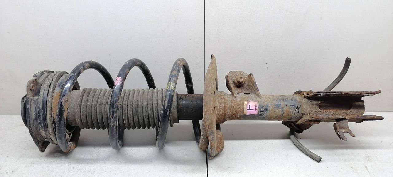 стойка передняя левая Nissan X-Trail T31 NT31 2009, 2.0 л., DCi, M9R, дизель, 6МКПП, серый, внедорожник 5 дв., полный подключаемый привод, E4303JG01A, EZ4331A30A - фото №1