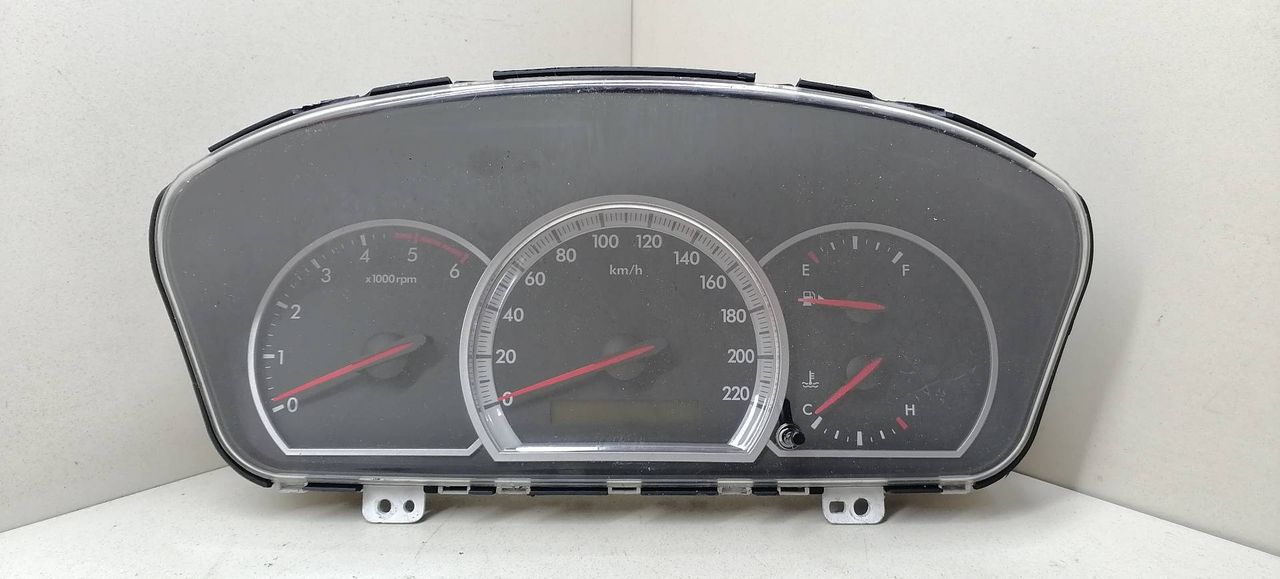 щиток приборов (приборная панель) Chevrolet Epica 2 поколение 2008, 2.0 л., i, бензин, серебристый, седан, передний привод, 96647343, 11001-100500D - фото №1