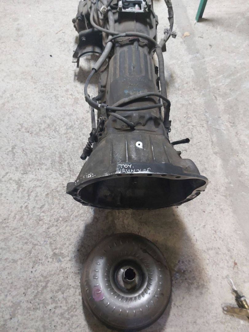 КПП автоматическая (АКПП) Toyota 4Runner 3 поколение (N180) 1996, 2.4 л., TD, дизель, АКПП, 30-43LE - фото №1