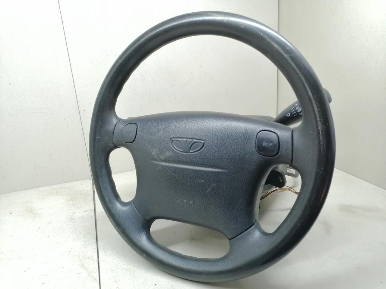 руль Daewoo Lanos T100 1998, 1.3 л., MPI, A13SMS, бензин, 5МКПП, зелёный, хетчбэк 3 дв., передний привод, 96230794, 96230800, 96239024, 96220427