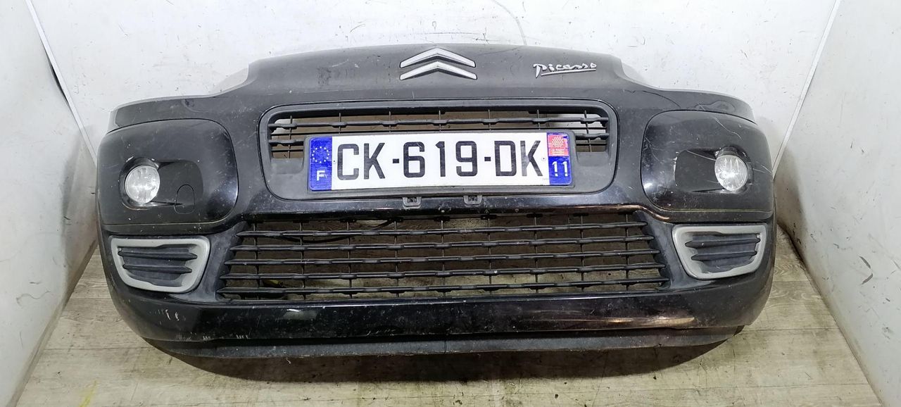 бампер передний Citroen C3 Picasso 1 поколение 2012, 1.6 л., i, бензин, 5МКПП, чёрный, минивэн, 7401RQ, 742257, 742256, 7452XL, 7452XN, 742255, 6206N0, 9675450980