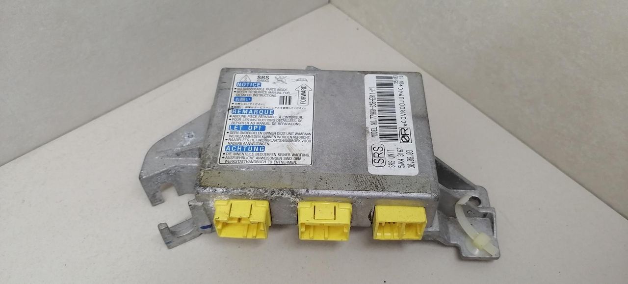 блок AirBag Honda Civic 7 поколение [рестайлинг] 2004, 1.3 л., LDA1, бензин, 5МКПП, серебристый, седан, передний привод, 5WK43167, 77960-S5B-E911-M1