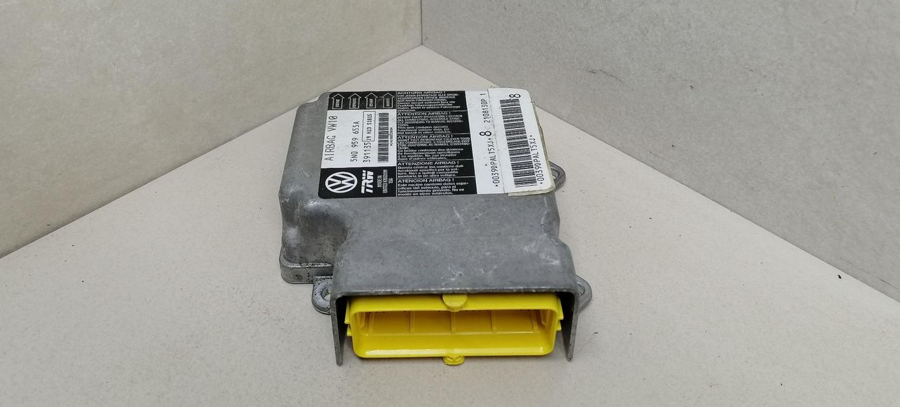 блок AirBag Volkswagen Passat B6 2008, 2.0 л., TDi, CBAB, дизель, 6МКПП, серебристый, универсал, 5N0959655A