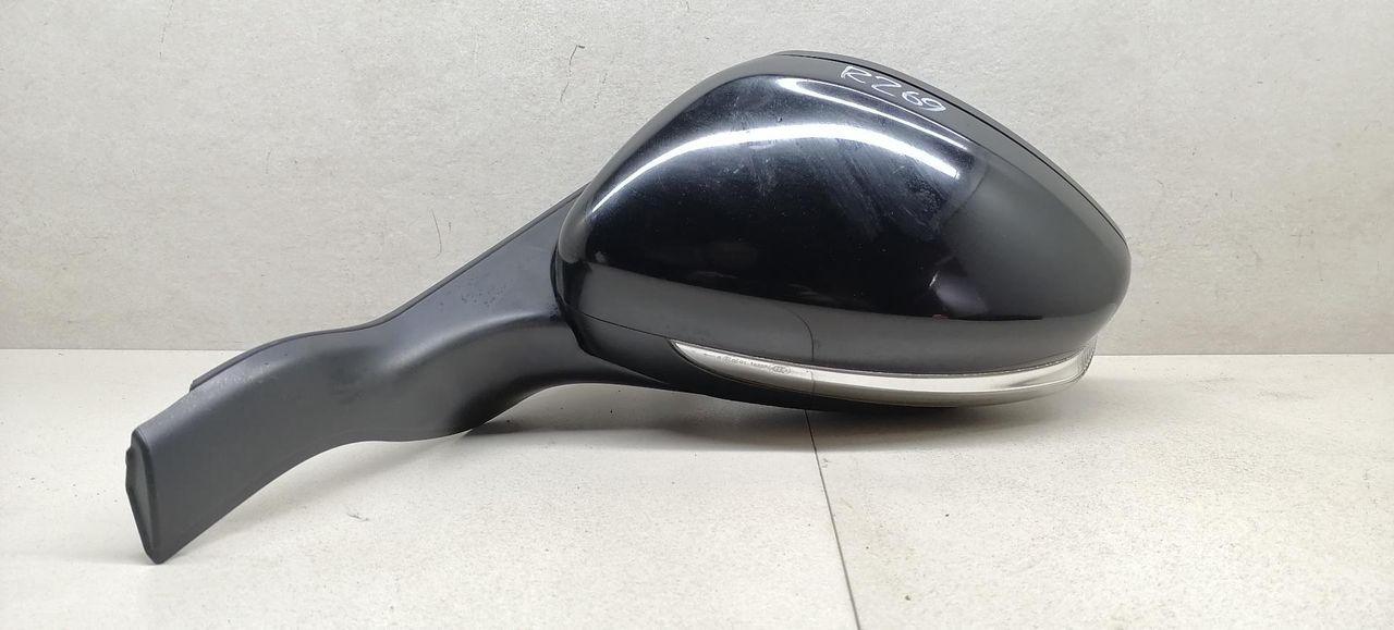 зеркало наружное левое Peugeot 208 1 поколение 2013, 1.2 л., i, бензин, 5МКПП, черный, хетчбэк 5 дв.