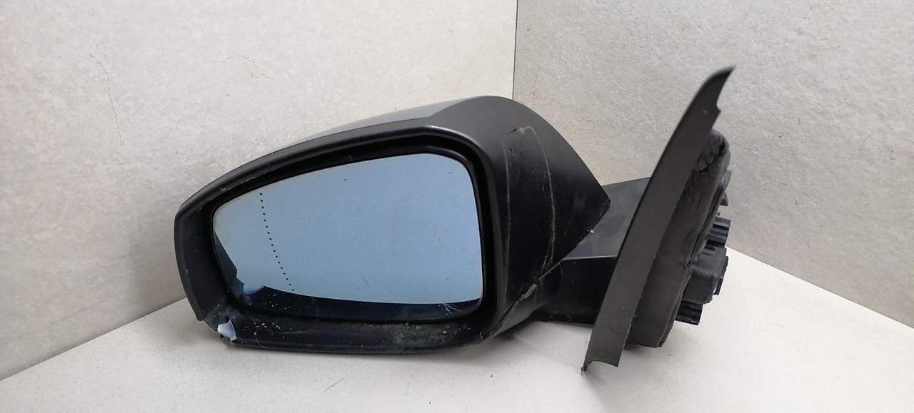 зеркало наружное левое Renault Laguna 3 поколение 2007, 2.0 л., DCi, M9R 802, дизель, 6МКПП, голубой, хетчбэк 5 дв.