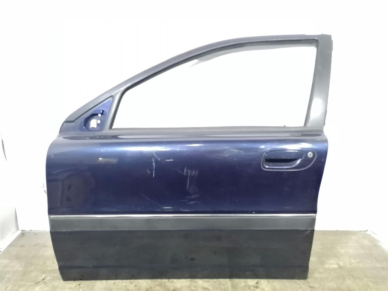 дверь передняя левая Volvo S80 1 поколение 2001, 2.8 л., B 6284 T, бензин, АКПП, синий, седан